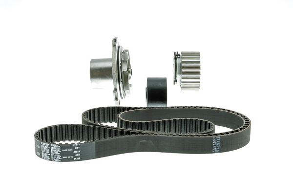 Bomba de agua + kit correa distribución AISIN ref. TKFC-7001